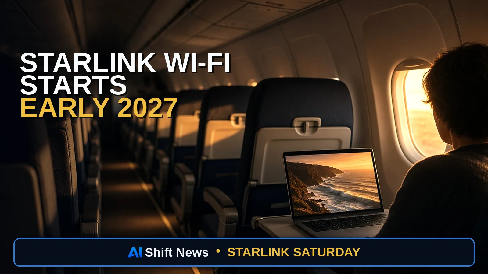 AI Shift News thumbnail for American Airlines Starlink Wi-Fi: All 1,030+ Mainline Jets