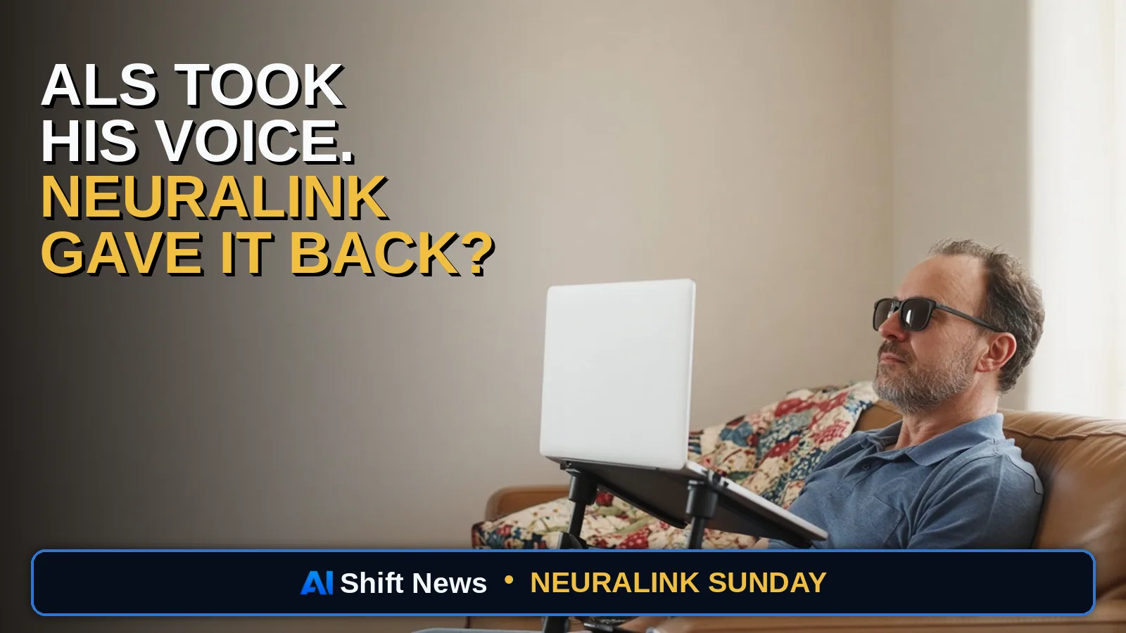 AI Shift News thumbnail for Neuralink VOICE Trial Participant Answers Questions on X