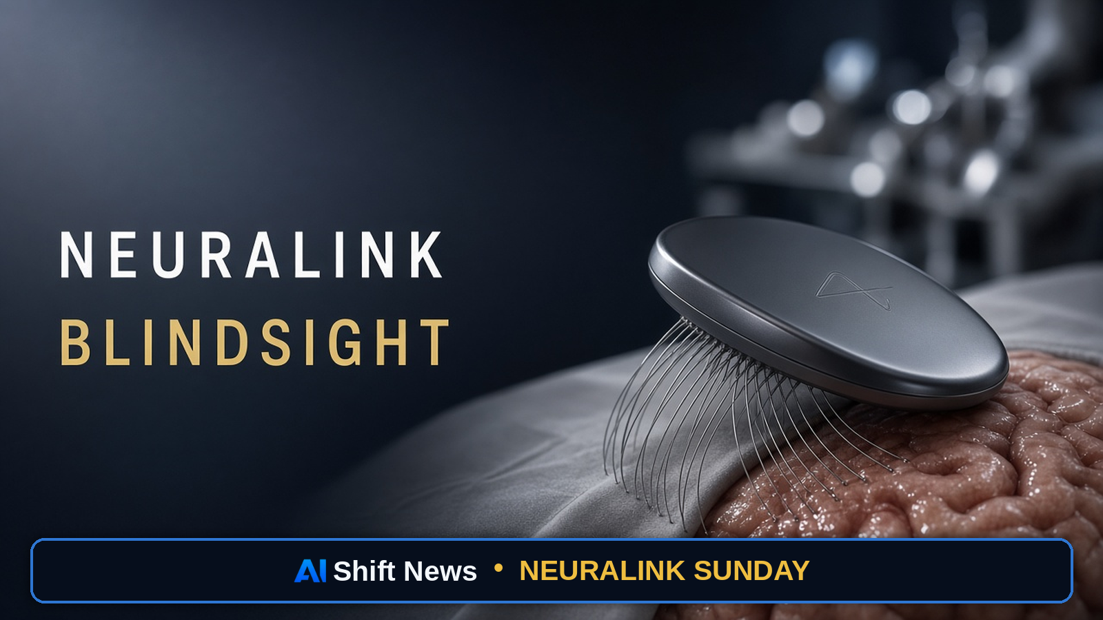AI Shift News thumbnail for Blindsight Is a Real Visual-Prosthesis Program — Not a Verified Restored-Vision Result