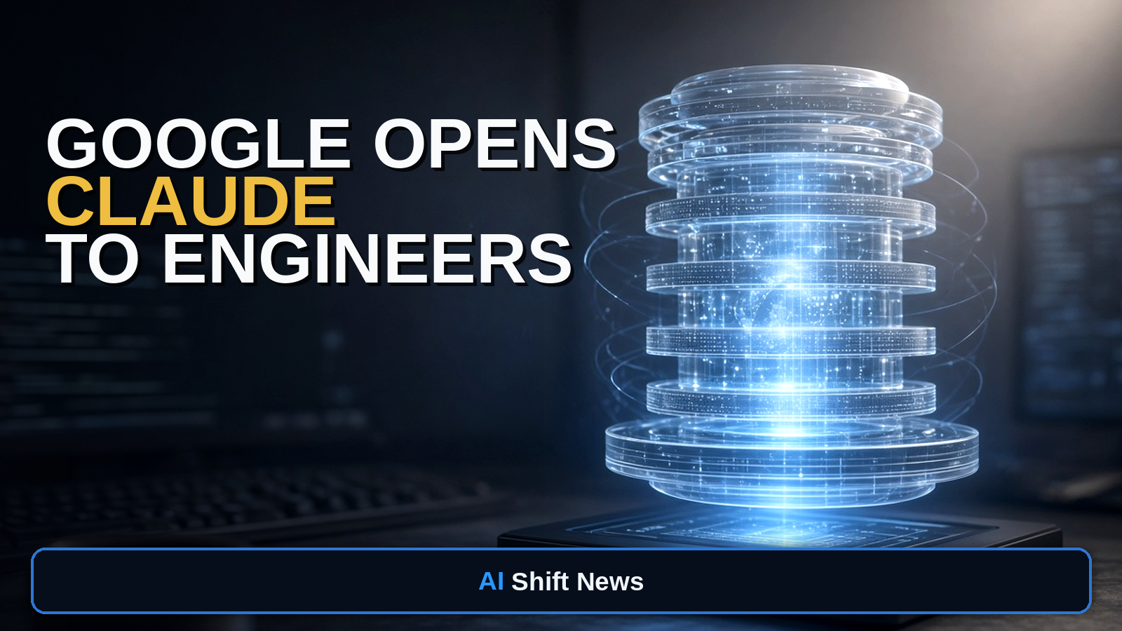 AI Shift News thumbnail for Google Opens Claude Opus 5 to All Engineers — Inside Antigravity Quotas, Gemini Still Primary