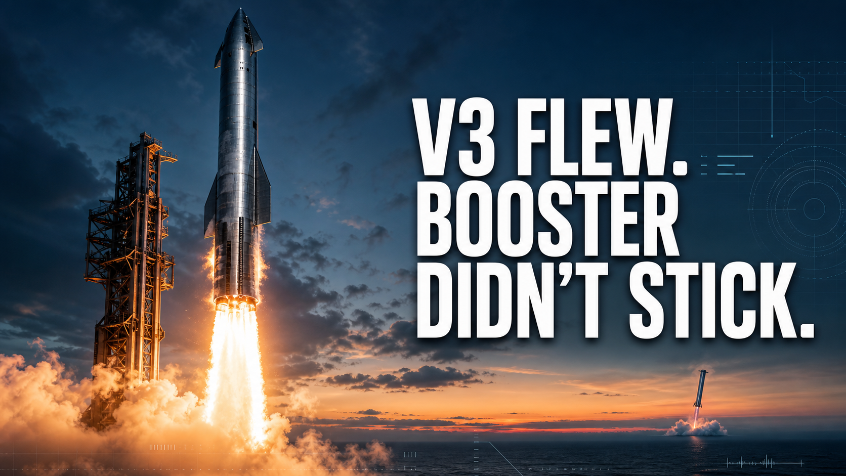 SpaceX Starship V3 Flight 12 editorial thumbnail