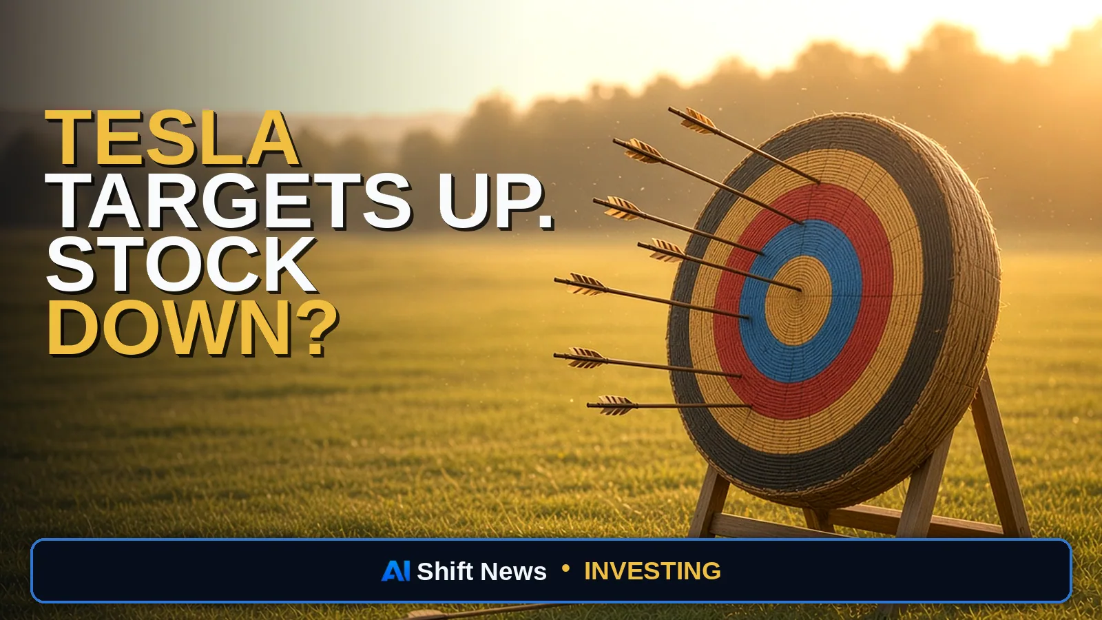AI Shift News thumbnail for Tesla Price Target After Q3: Analysts Raise, Stock Slips
