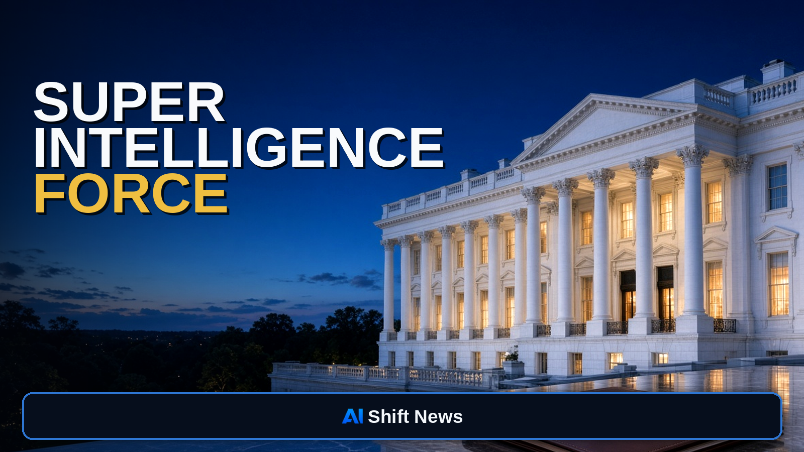 AI Shift News thumbnail for Trump Forms Super Intelligence Force Led by Jay Clayton