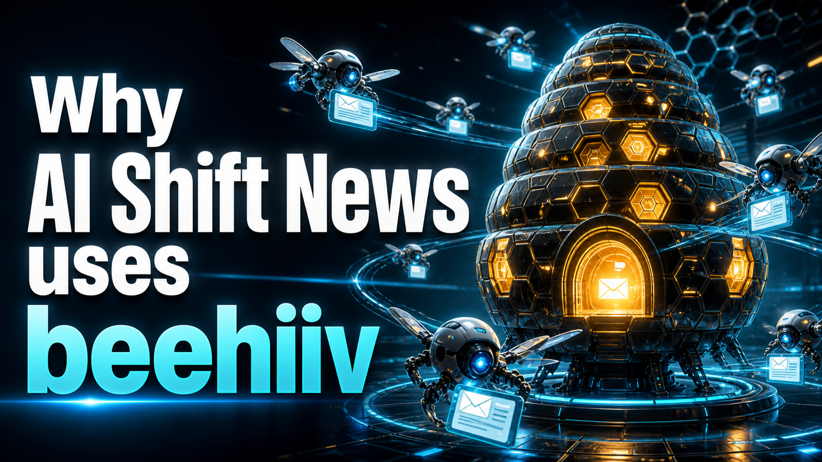 AI Shift News beehiiv newsletter workflow thumbnail
